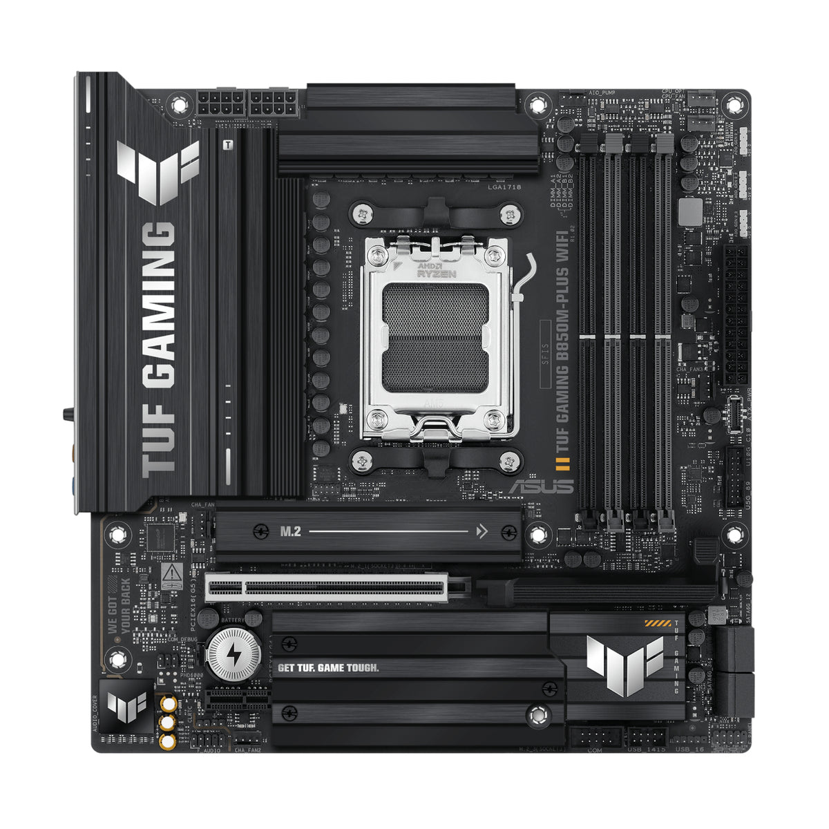 Asus TUF Gaming B850M-PLUS WIFI AM5 Micro ATX Gaming Motherboard – image 2