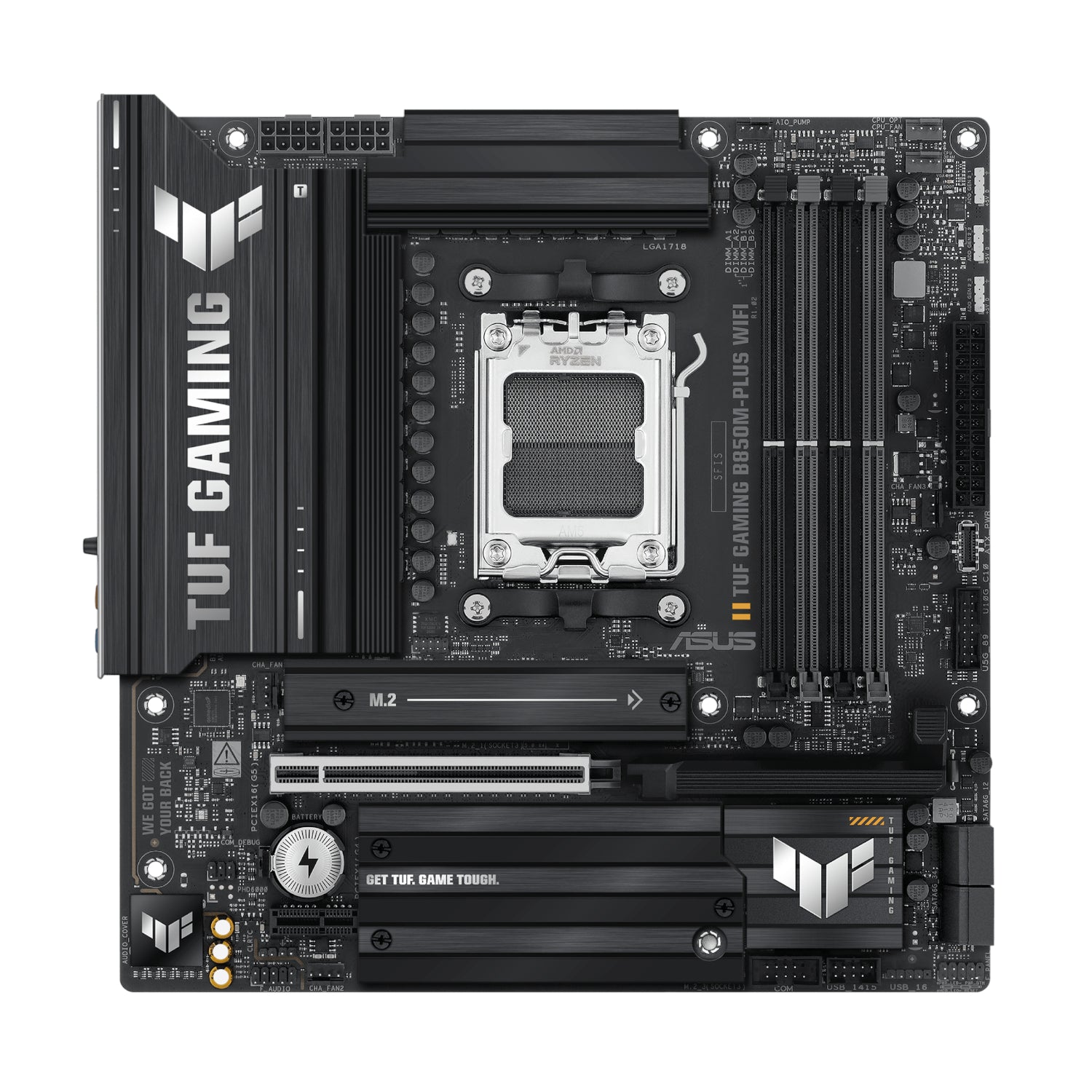 Asus TUF Gaming B850M-PLUS WIFI AM5 Micro ATX Gaming Motherboard – image 2