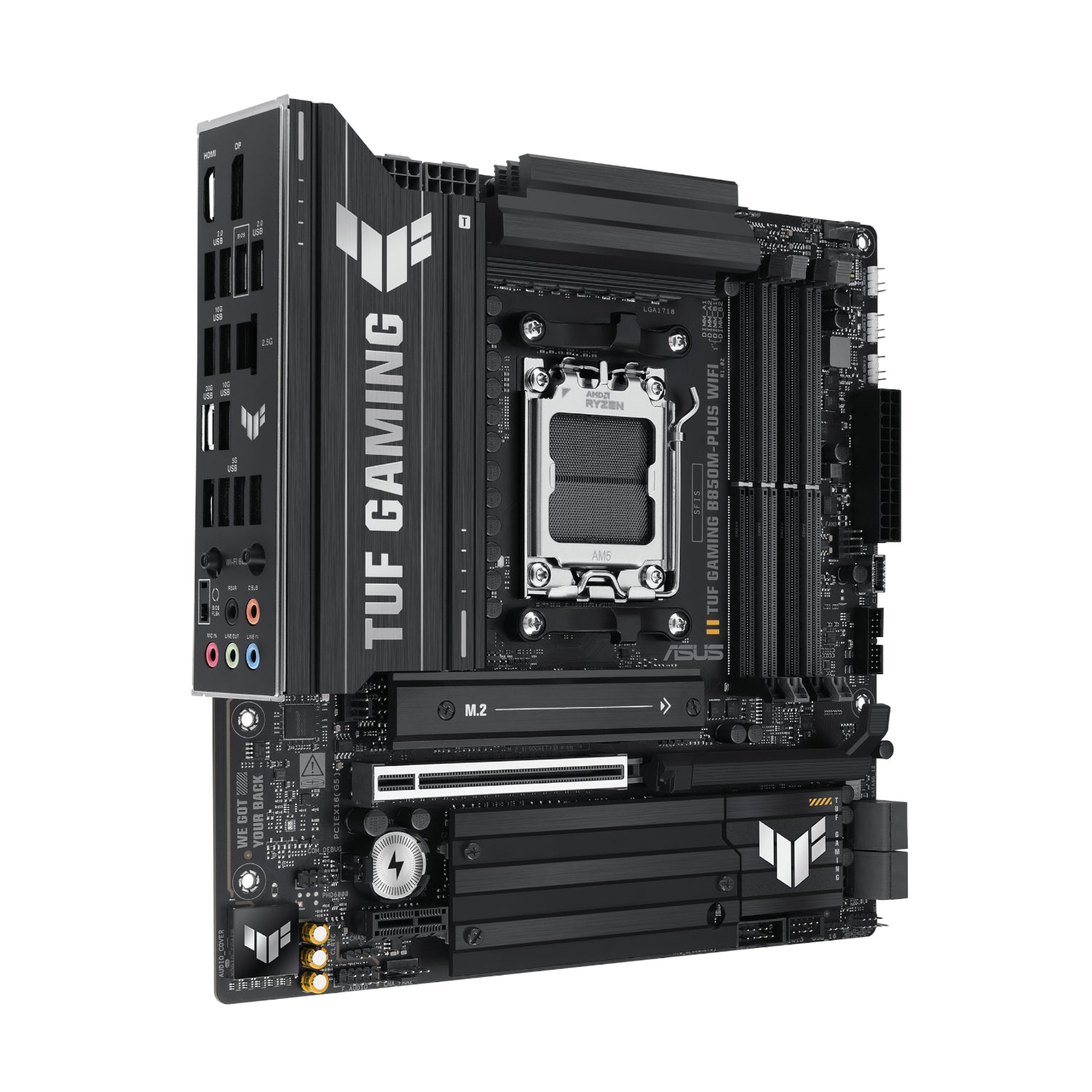 Asus TUF Gaming B850M-PLUS WIFI AM5 Micro ATX Gaming Motherboard – image 3