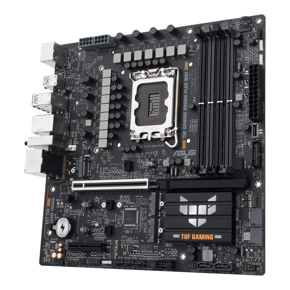Asus TUF Gaming B860M-Plus Wi-Fi M-ATX Motherboard – Intel LGA1851, DDR5, PCIe 5.0. Wi-Fi 7 – image 3