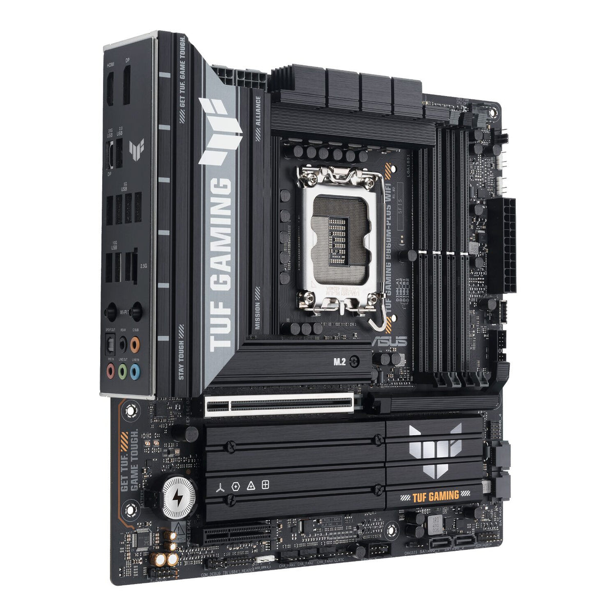 Asus TUF Gaming B860M-Plus Wi-Fi M-ATX Motherboard – Intel LGA1851, DDR5, PCIe 5.0. Wi-Fi 7 – image 4