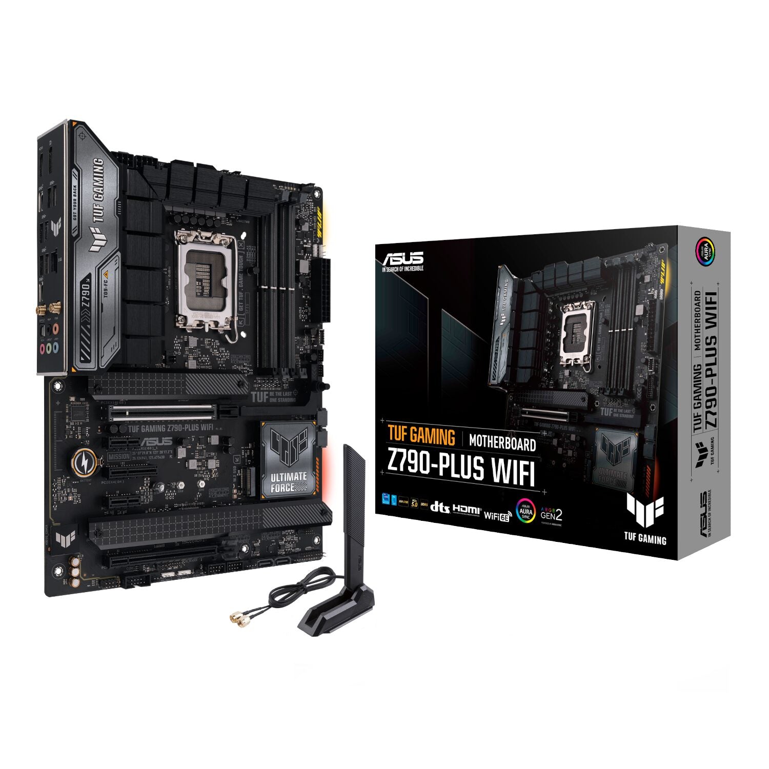 Asus TUF Gaming Z790-Plus Wi-Fi ATX Motherboard - Intel LGA1700, DDR5, PCIe 5.0. Wi-Fi 6E