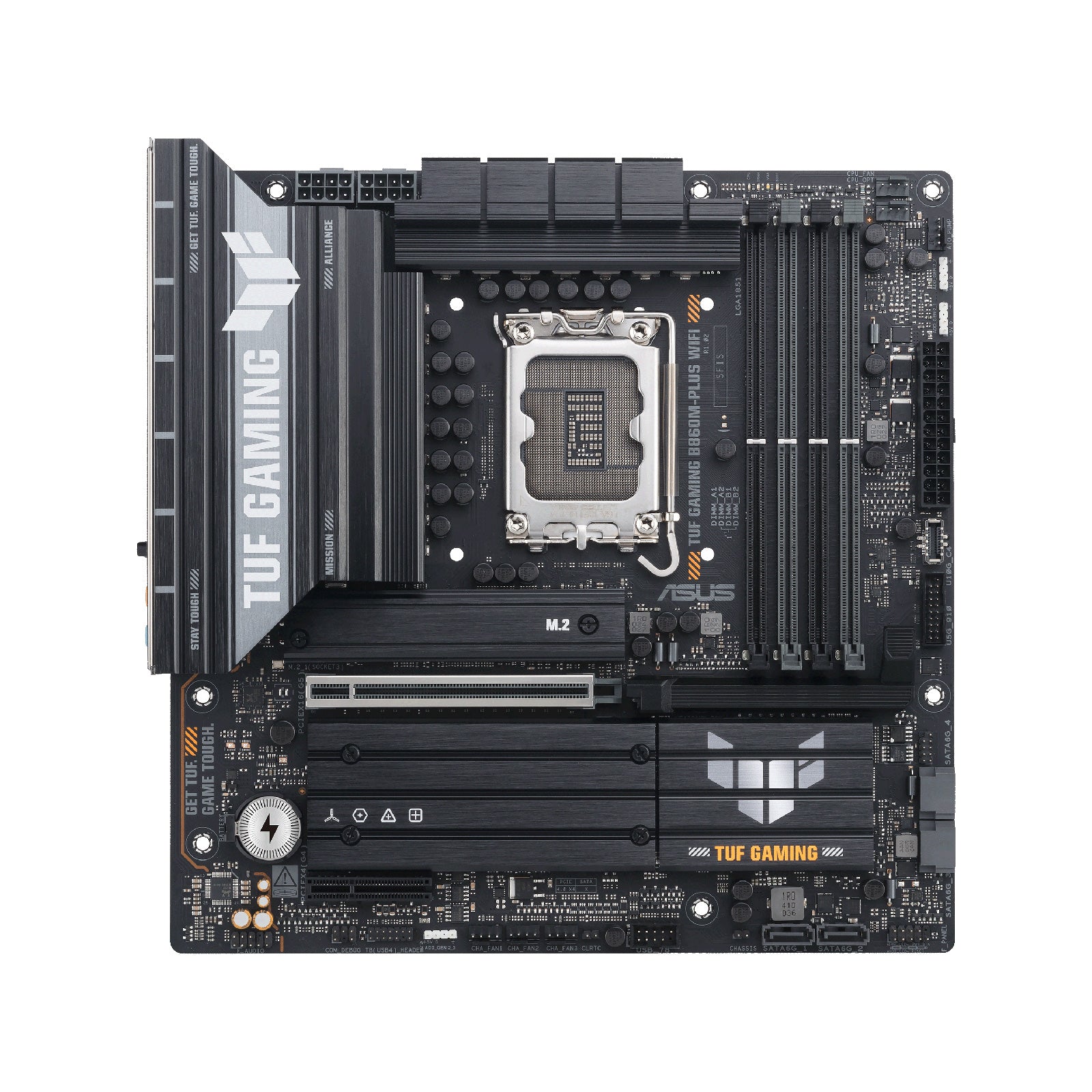 Asus TUF B860 LGA-1851 4X DDR5 Micro-ATX Gaming Motherboard