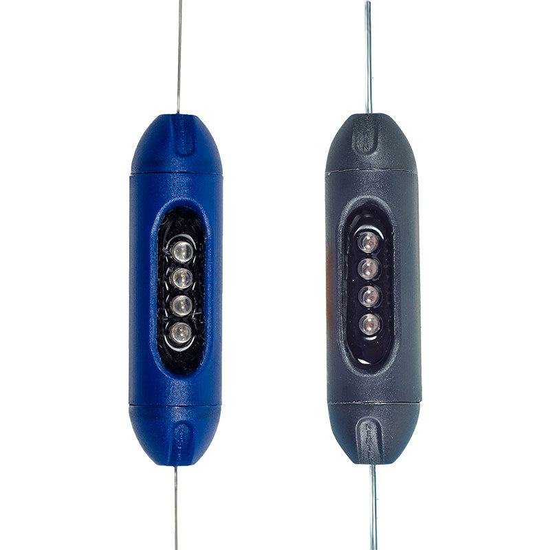 Blue Timed Fence light for stainless steel wire