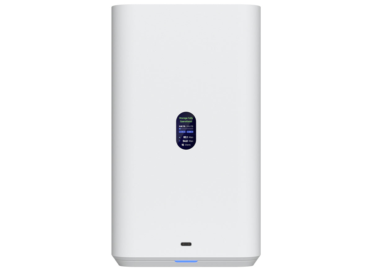 Ubiquiti UniFi UNAS 2.5Gbps Ethernet 2x 3.5" HDD bays White