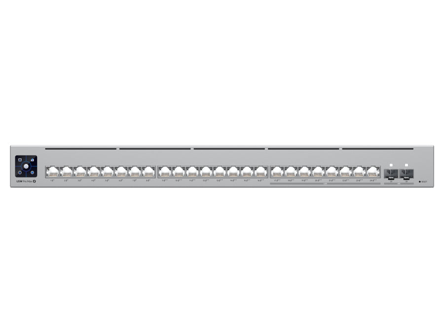 Ubiquiti UniFi Pro Max Switch 24 with 16PoE 8x 2.5Gbps PoE++ 400W | USW-Pro-Max-24-POE