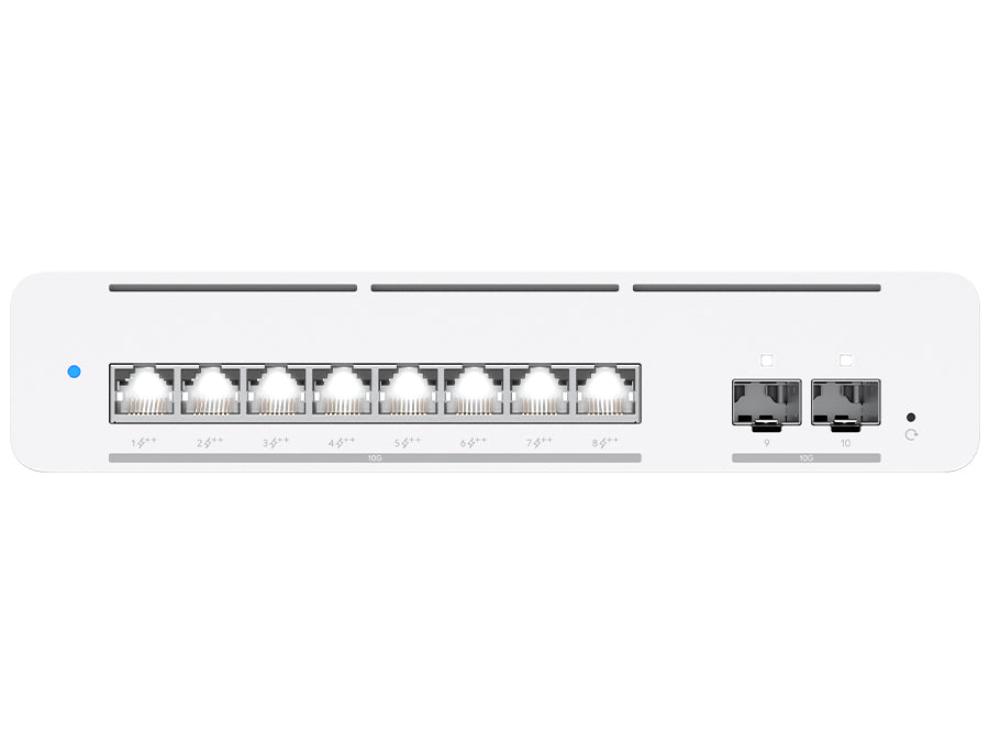 Ubiquiti UniFi Pro XG Switch 8 x 10Gbps PoE++ 2SFP+ 155W | USW-Pro-XG-8-PoE