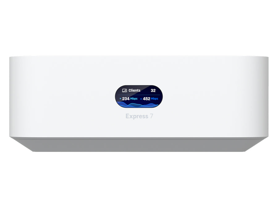 Ubiquiti UniFi Express WiFi 7 Tri-Band 10Gbps Cloud Gateway | UX7