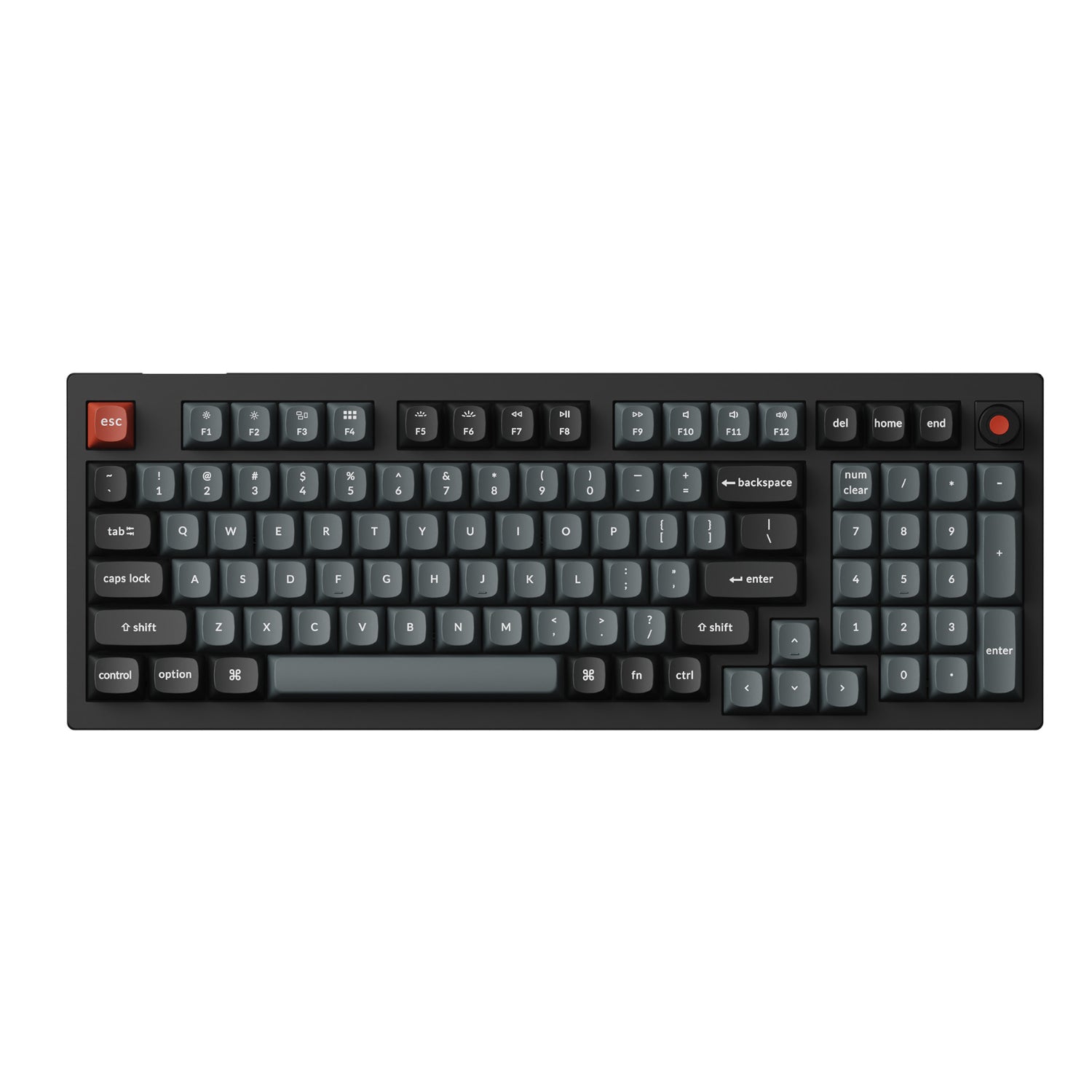 Keychron V5 Ultra 96% 8K Red Switch Hot-Swapple Silk POM RGB Wireless Keyboard – image 2