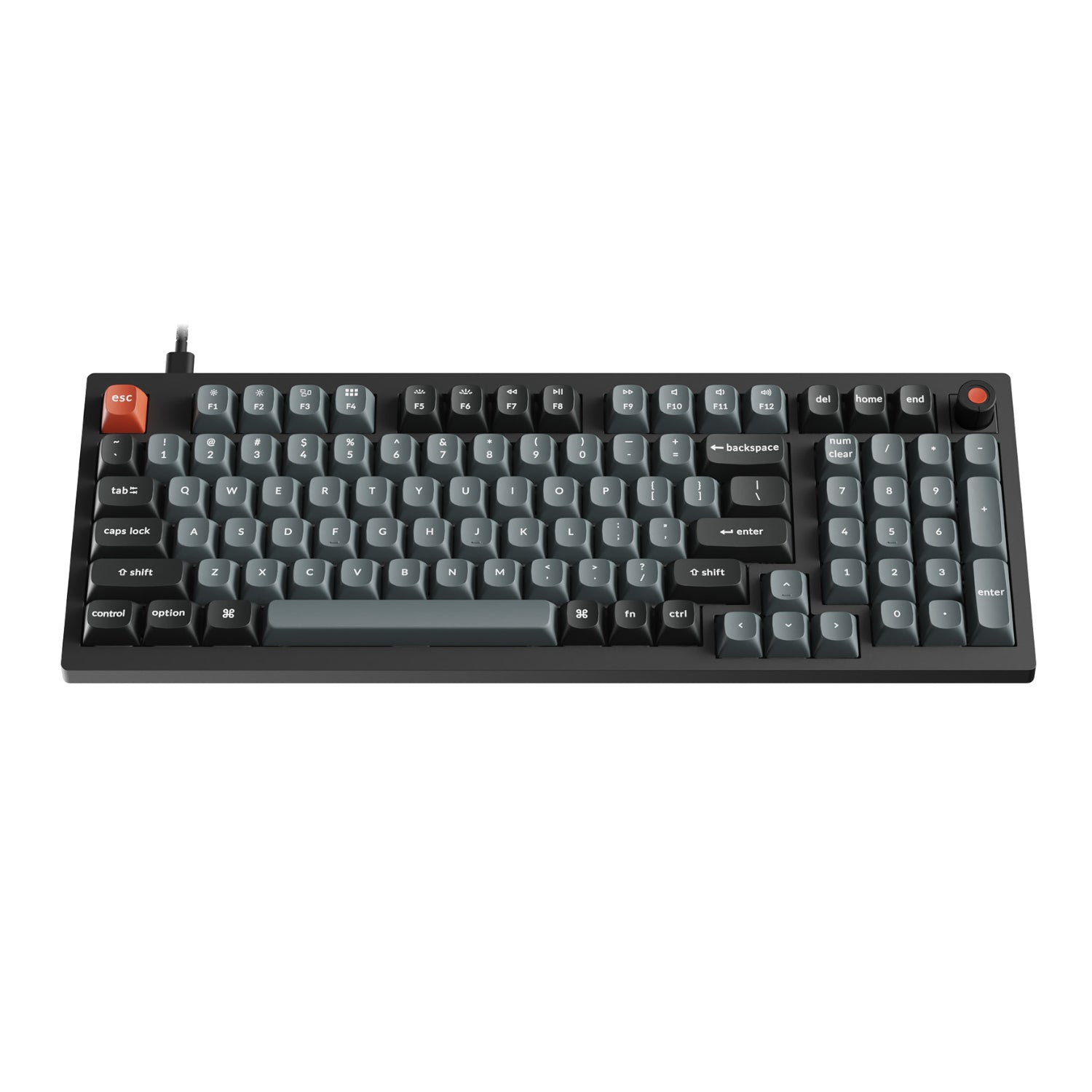 Keychron V5 Ultra 96% 8K Red Switch Hot-Swapple Silk POM RGB Wireless Keyboard – image 3