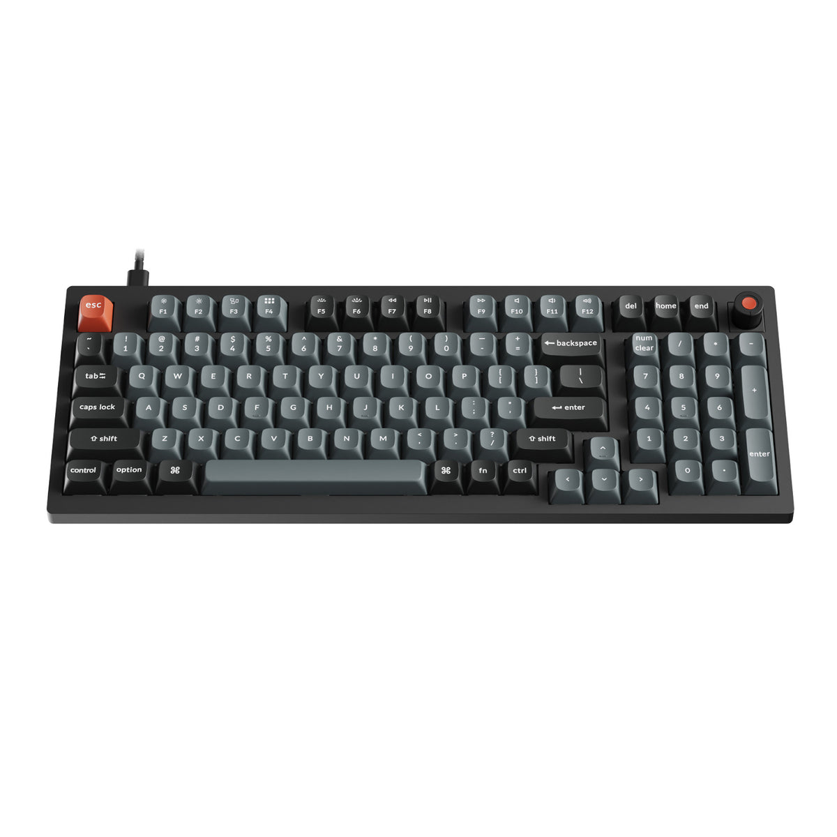 Keychron V5 Ultra 96% 8K Red Switch Hot-Swapple Silk POM RGB Wireless Keyboard – image 3