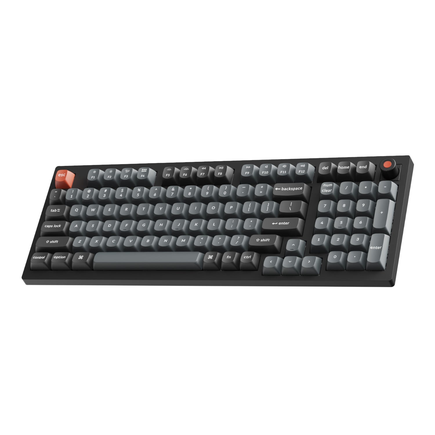 Keychron V5 Ultra 96% 8K Red Switch Hot-Swapple Silk POM RGB Wireless Keyboard – image 4
