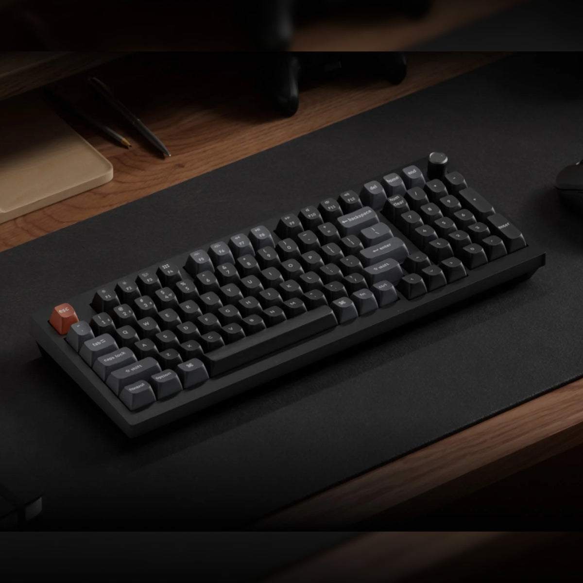 Keychron V5 Ultra 96% 8K Red Switch Hot-Swapple Silk POM RGB Wireless Keyboard – image 6