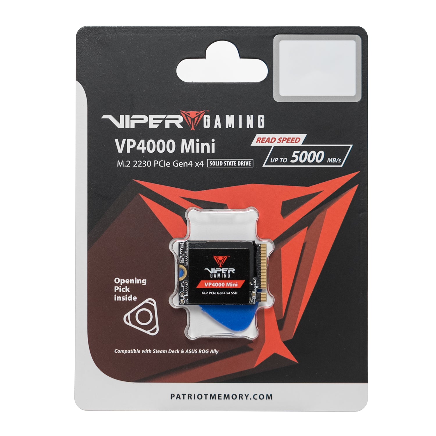Patriot Viper VP4000 Mini 500GB M.2 2230 PCIe Gen4x4 SSD – image 5