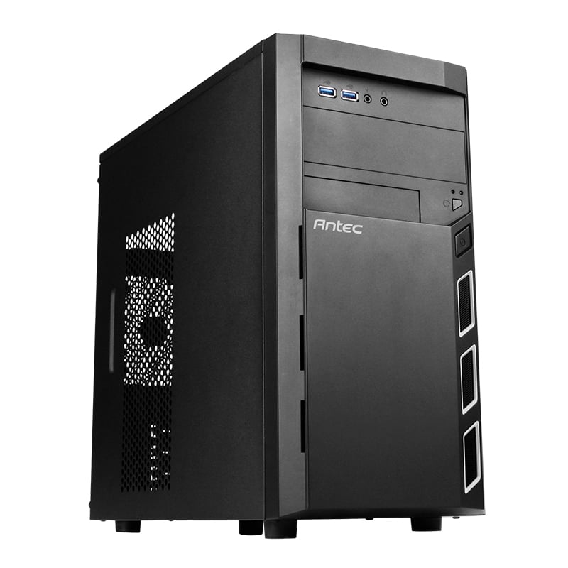Antec VSK3000 Elite ATX | Mini-ITX Mid-Tower Gaming Chassis – Black