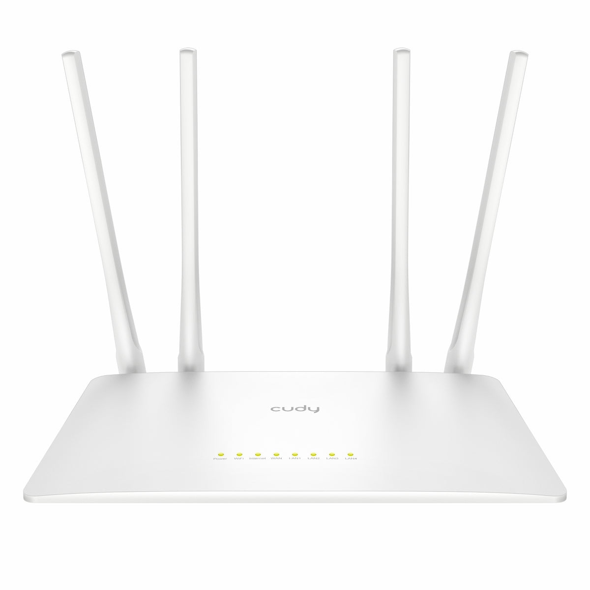 Cudy WR300S 300Mbps 5-Port Wi-Fi 4 Router – White