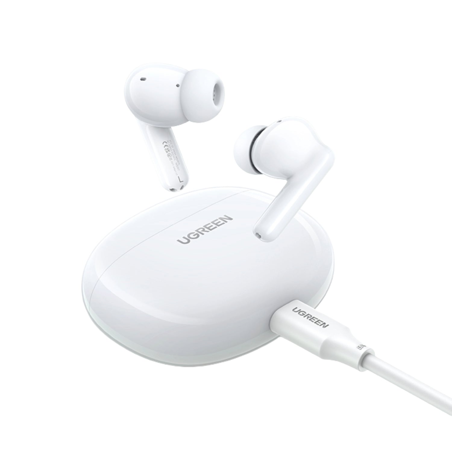 UGREEN HiTune P3 In-Ear Wireless Earbuds–White – image 5