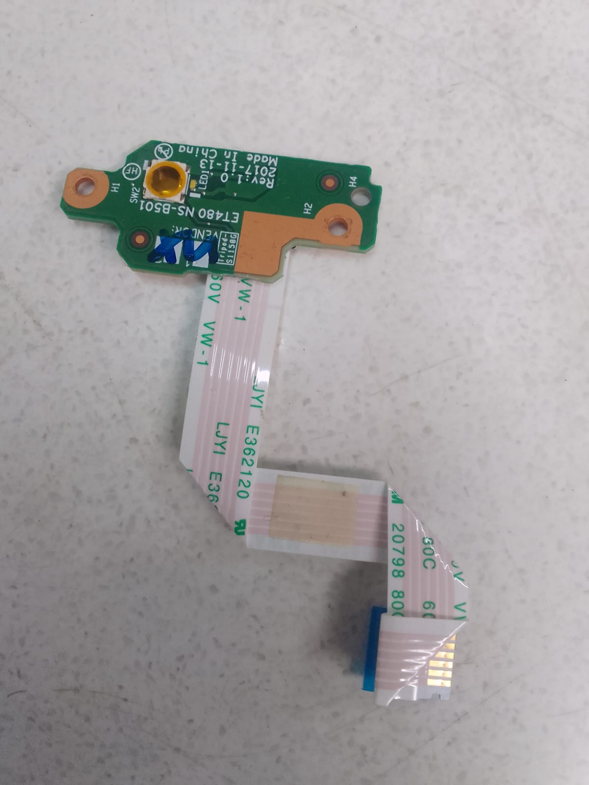 USED LENOVO THINKPAD T470, T480 POWER SWITCH