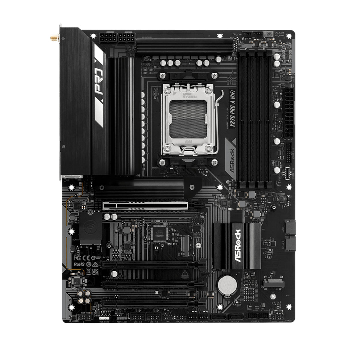 ASRock X870 A-Pro WiFi AMD AM5 ATX Gaming Motherboard – image 2