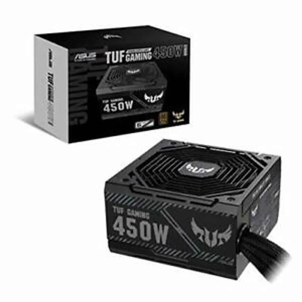 ASUS TUF-GAMING-450B, 450 W, 100 - 240 V, 20 A, 37.4 A, 20 A, 0.8 A