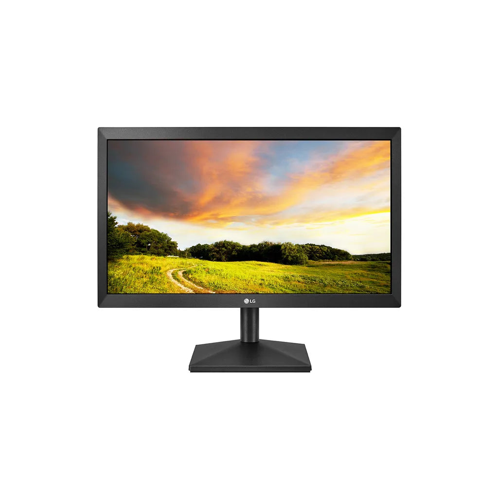 LG 20MK400H 19.5'' TN Panel; 72% Color gamut; 16.7M Color depth; 16.9 Aspect Ratio; 1366x768 Resolution; 200cd/m2 Brightness; 60