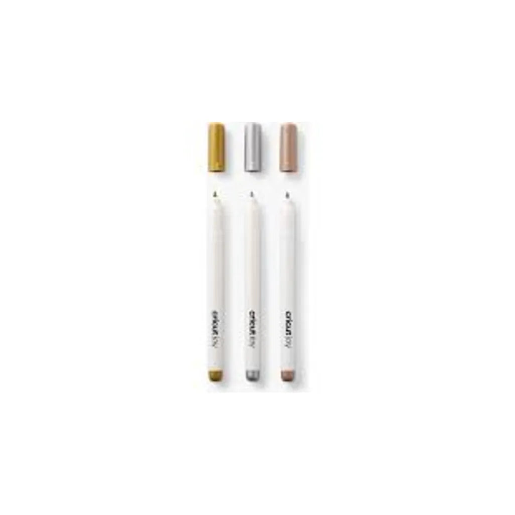 Cricut 3 Permanent Metallic Markers (1.0 mm) in Go