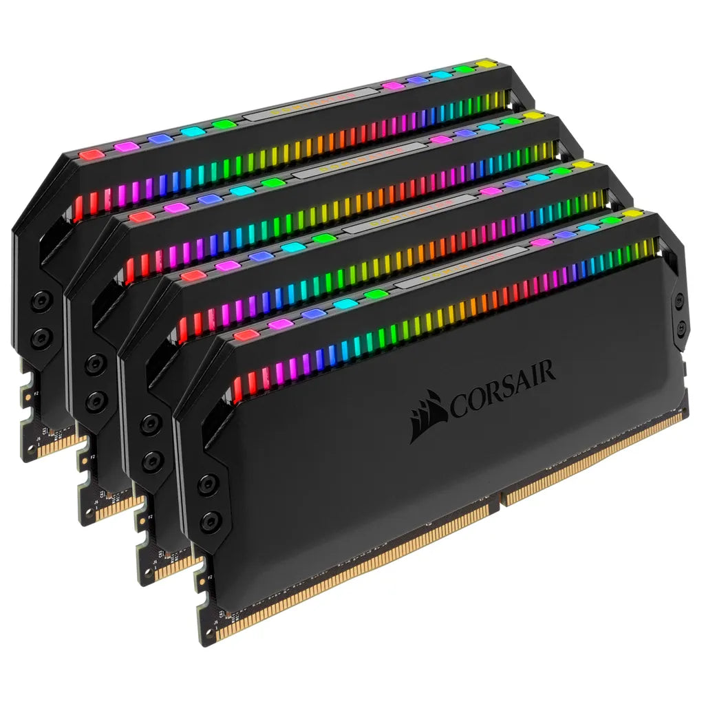 Corsair Dominator Platinum RGB, 32 GB, 4 x 8 GB, DDR4, 3200 MHz, 288-pin DIMM