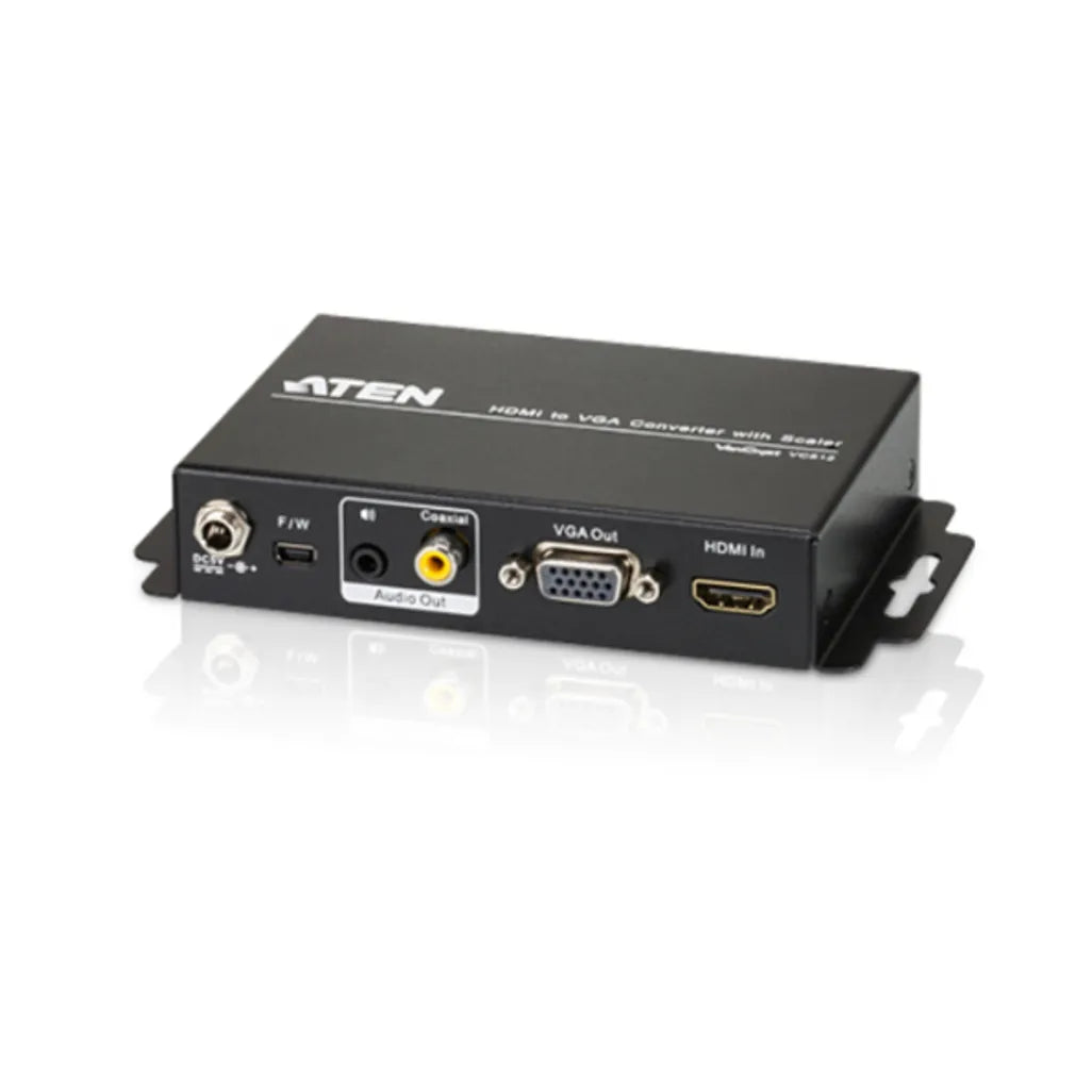 Aten VC812, 1920 x 1200 pixels, 1080p, Black, HDB-15, RCA, HDMI, 0 - 40 °C