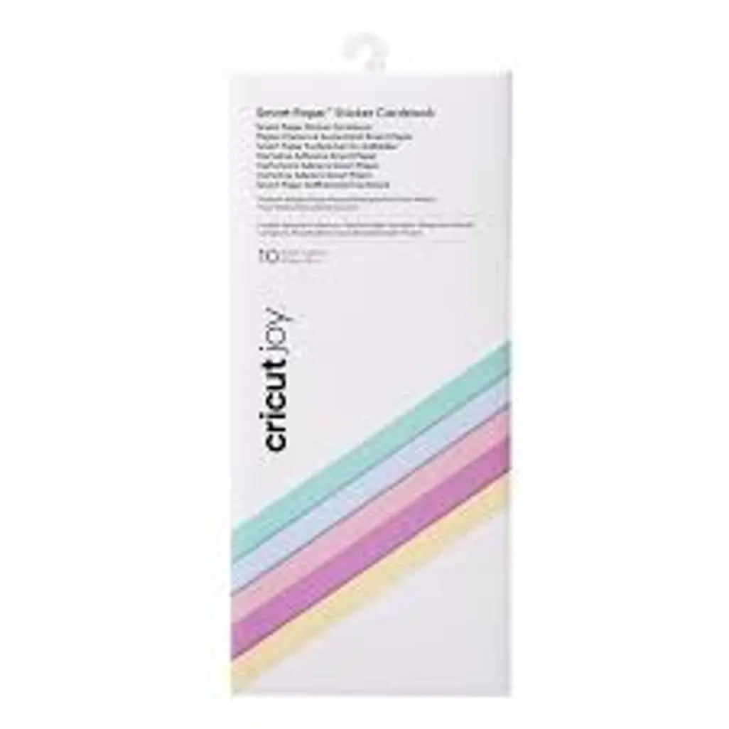 Cricut Joy Smart Sticker Cardstock 5.5X13 10 Pack