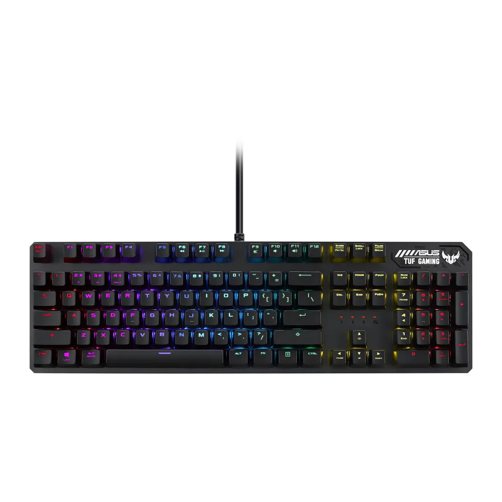 ASUS TUF Gaming K3, Standard, USB, Grey