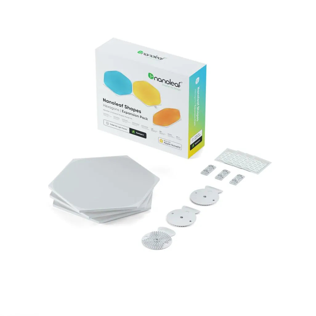 Nanoleaf Shapes | Triangles | White | 3 Pack | Global | Pane