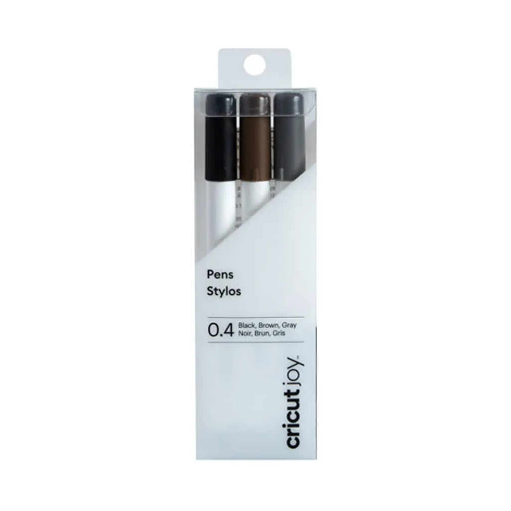 2008068 - Cricut Joy Fine Point Pen Set 3-pack (Black; Brown