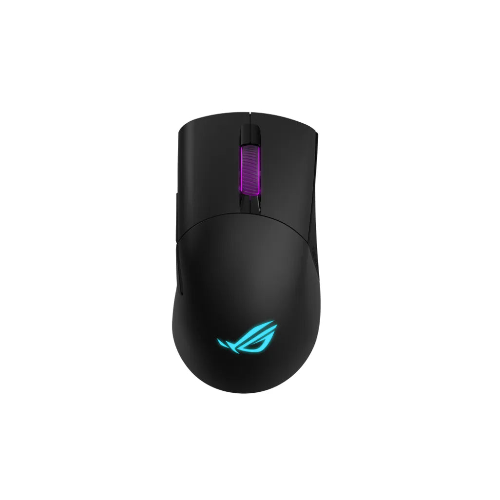 ASUS ROG Keris Wireless, Right-hand, Optical, RF Wireless+Bluetooth+USB Type-A, 16000 DPI, Black