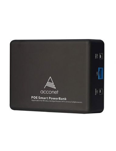 Acconet PoE Mini-UPS, 802.3at PoE Standard