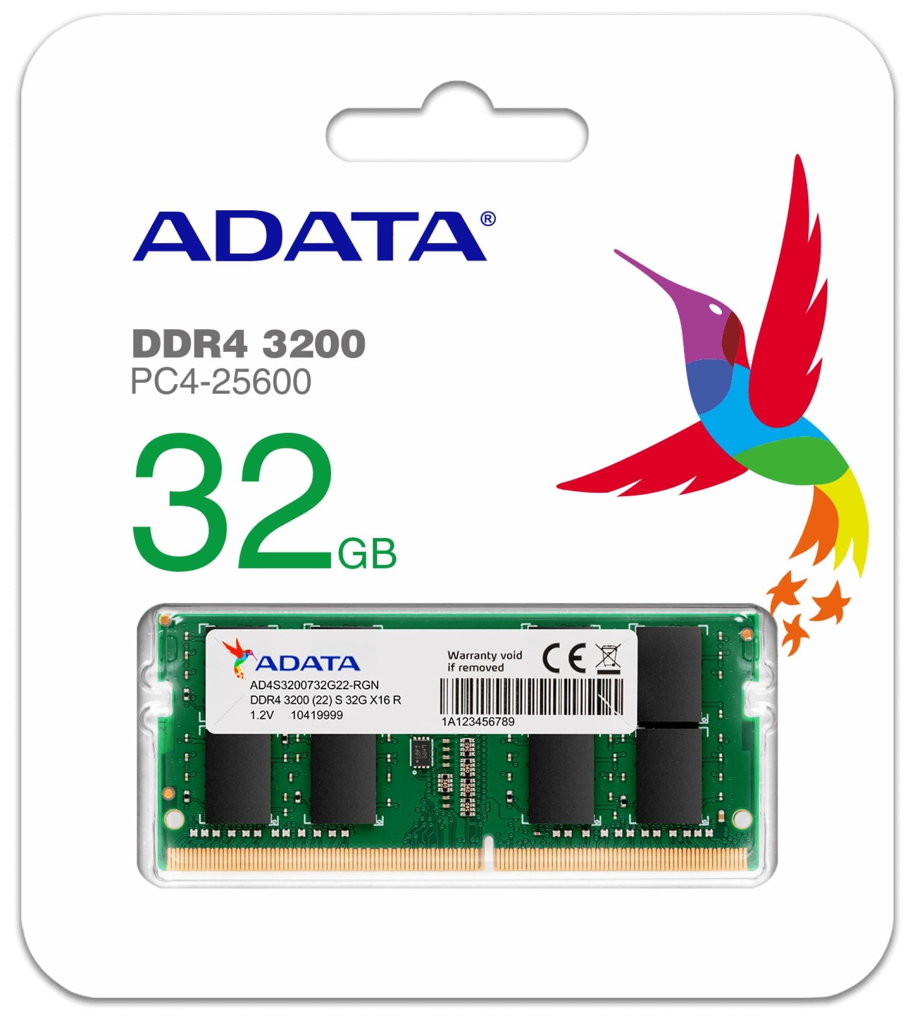 ADATA 32GB DDR4 3200 SODIMM