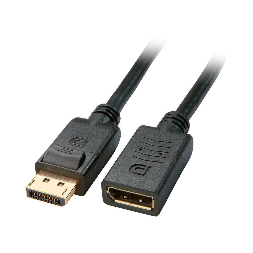 LINDY MALE TO FEMALE DISPLAYPORT CABLE 2M