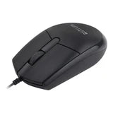 Astrum Wired USB Keyboard with 4-Button Optical Mouse Combo Black AKCW080BUS