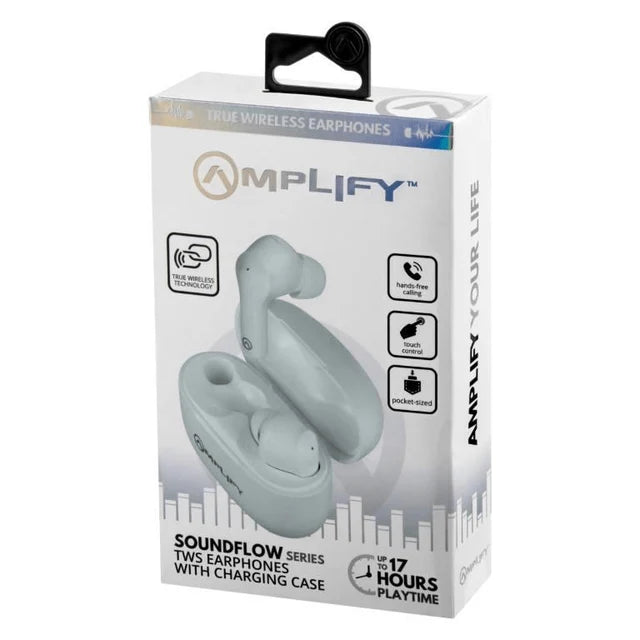 Amplify Soundflow Series TWS Earphones - White