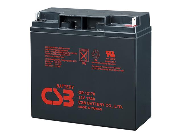 12V 17AH Lead-Acid Rechargeable Battery • L=180 W=76 H=167mm