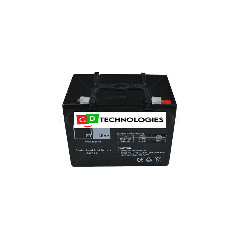 BATTERY - 24V 5AH SLA FOR DRIVE 1000 GATE MOTOR