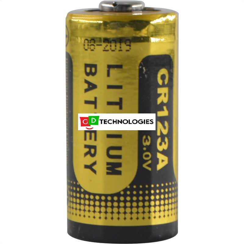 Battery - Lithium 3V CR123A for Risco Wireless Detectors 34x16.5mm