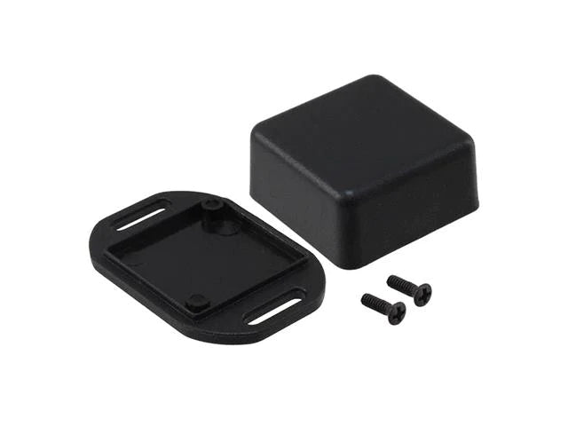 ABS Enclosure 35x35x20mm Black Flanged Lid