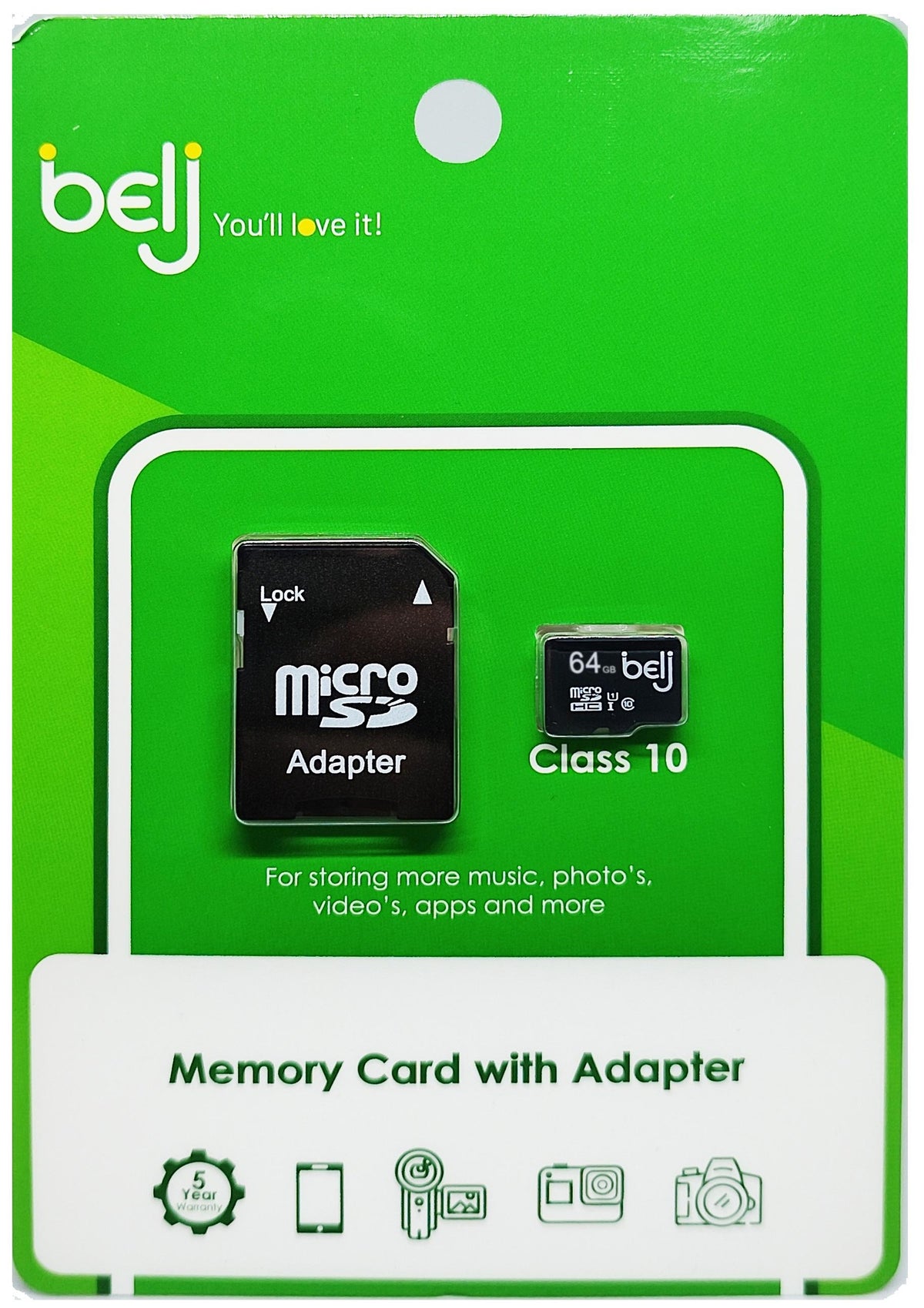 64GB MSD CARD WITH ADAPTER