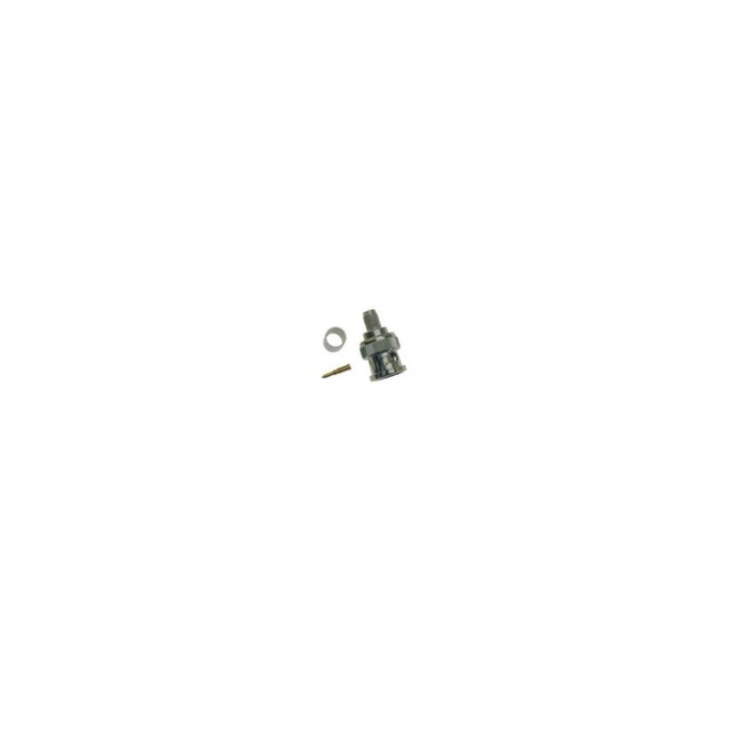 BNC Crimp Connector Male 6mm