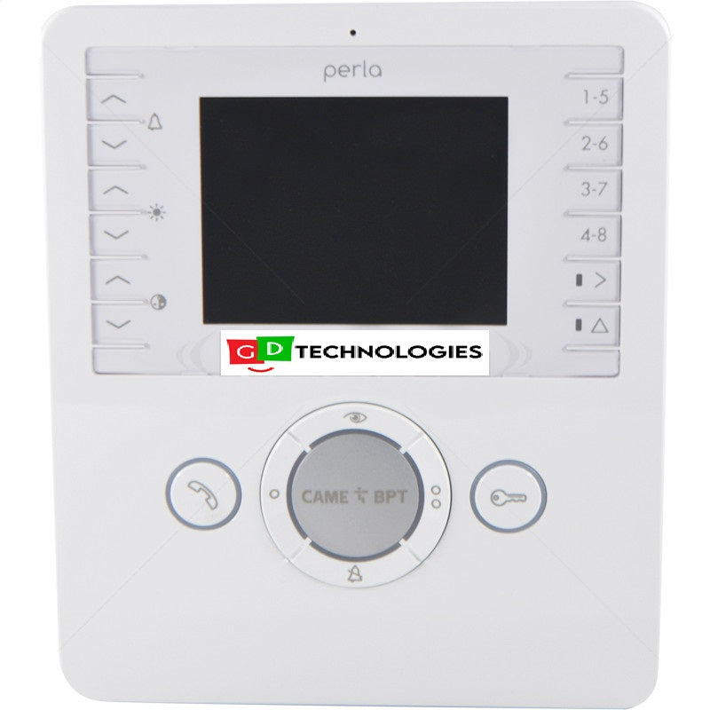 BPT - LITHOS PERLA COLOUR HANDSFREE VIDEO MONITOR ONLY - WHITE