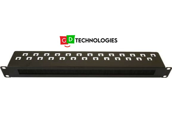 BRUSH PANEL 1U BLACK