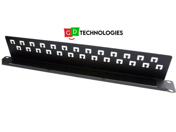 BRUSH PANEL 1U BLACK