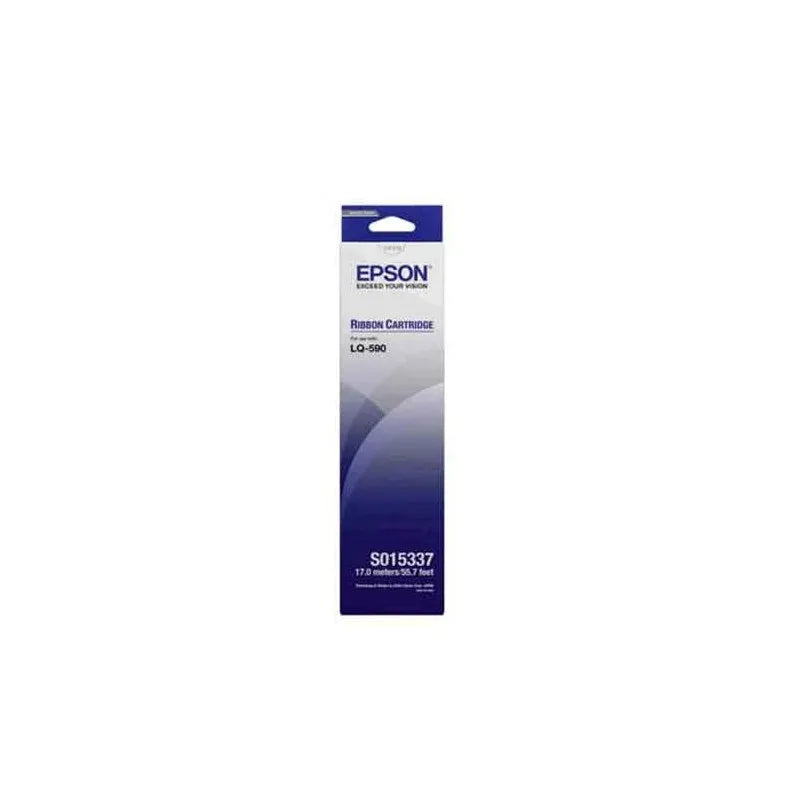 C13S015337 - Epson SIDM Black Ribbon Cartridge for LQ-590