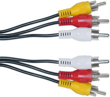 3 RCA TO 3 RCA CABLE 1.8M