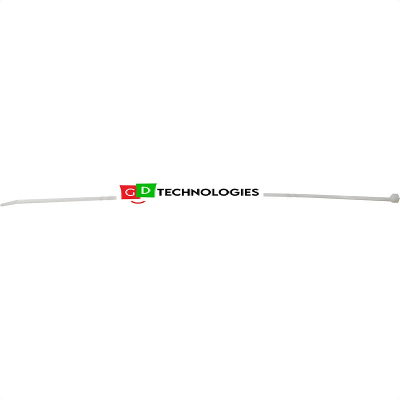 CABLE TIE - LARGE 400 x 5.0 WHITE / 100
